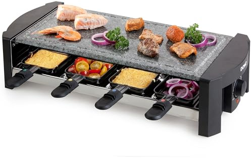 Domo Grill De Piedra Y Raclette Para 8 Personas DO9039G