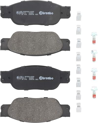Brembo P 36 012 Bremsbelagsatz, Scheibenbremse - (4-teilig)