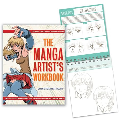 The Manga Artist's Workbook: Easy-to-Follow Lessons for Creating Your Own Characters