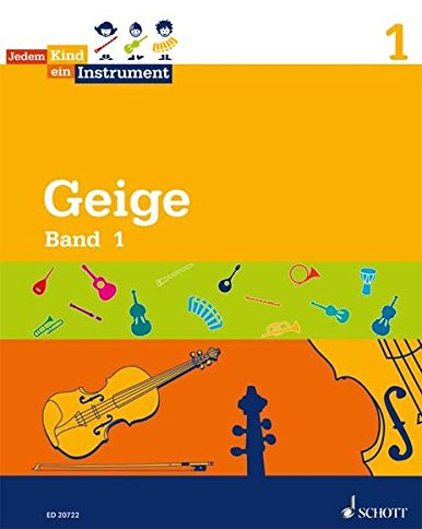Jedem Kind ein Instrument: Band 1 - JeKi. Violine. Schülerheft.