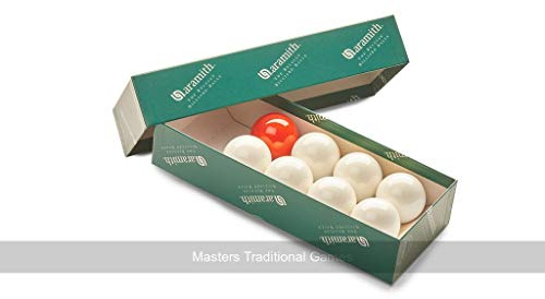 Set Bar Billiards Balls (1 and 7/8 inch - 7 white, 1 red)