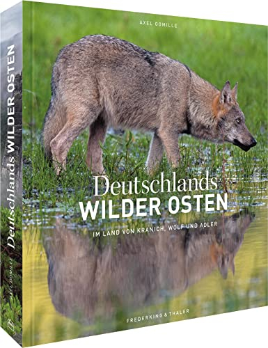 Bildband: Deutschlands wilder Osten: Im Land von Kranich, Wolf und Adler. Faszinierende Porträts wilder Tiere in freier Wildbahn. Mit einzigartigen Fotos sehr seltener, fast ausgestorbener Arten.