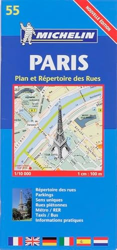 Plan de ville : Paris plus pratique, numéro 55