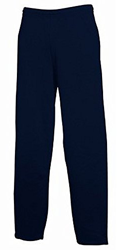 Fruit Of The Loom - Men's Jogging Bottoms - Navy Blue - X-Large