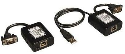 tripp lite b130-101-u taa / gsa video extender/console, 1 input device, 1 output device, 500 ft range, 2 x network (rj-4