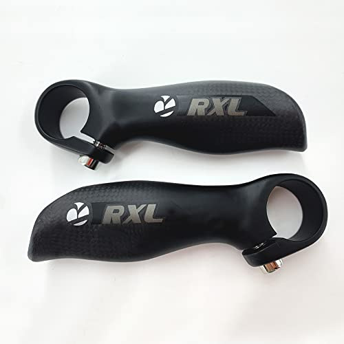 Bike Bar Ends Carbon Bar Ends RXL SL Carbon Bike Bars Ends Bicycle Handlebar Extender 120g Mountain Bike Bar Ends Aluminium top 1 Pairs 3K Matte 22.2 mm Bicycle Handlebar Ends