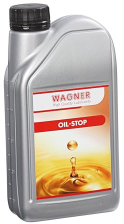 Wagner Oil Stop - Öl Additiv für Gas-,Otto-&Dieselmotoren,Differentiale,Hydraulik,Schalt-&Automatikgetriebe | Ölverlust Stop & Dichtungsregenerator für Turbo, DPF & Katalysator | Öl Stop 1 Liter