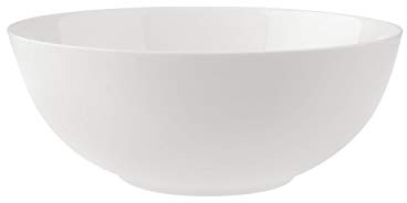 Villeroy & Boch – Royal Schüssel Rund Weiß, Spülmaschinenfest, Mikrowellensicher, Weiße Schale, Porzellanschüssel Weiß, Suppenschale,Salatschüssel, Bowl, Müslischale, Premium Porzellan