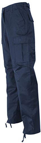 PANTALON BDU SECURITE MILITAIRE ARMEE, Bleu Marine, 56