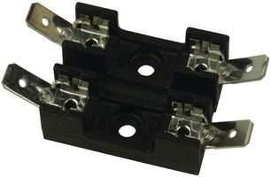 COOPER BUSSMANN - BK/S-8202-2-R - FUSE BLOCK, 6.3 X 32MM, BOLT-IN MOUNT by Cooper Bussmann