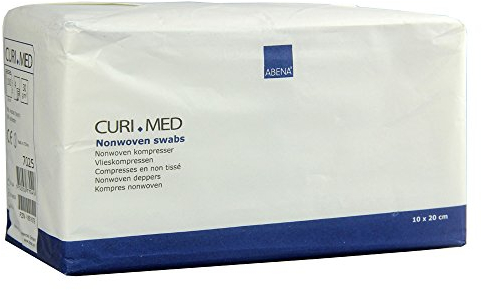 VLIESKOMPRESSEN unsteril 10x20 cm 4lagig 100 St