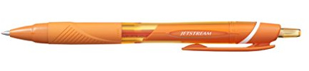 uni-ball Jetstream SXN-150C Sport Colour Pen - Orange, Pack of 10