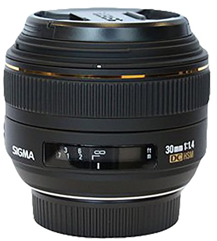 Sigma F1.4 EX DC HSM - Objetivo para Nikon (Distancia Focal Fija 30 mm, Apertura f/1.4) Negro