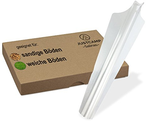 JUSTCAMP Salinas Picchetti Sabbia per Tenda - 32 cm [3 Pezzi]