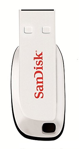 SanDisk Cruzer Blade 16GB USB Flash Drive White