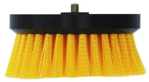 Shurhold 6-½ inches Dual Action Polisher Scrub Brushes - Medium-Duty Cleaning and Scrubbing Brush for Boats, Cars, and Home Surfaces