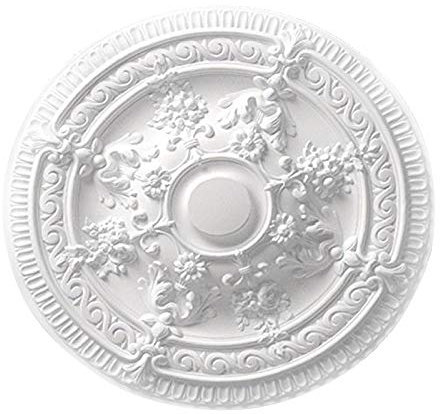 Ceiling Rose Helena Resin Strong Light Design Not Polystyrene Easy Fix 66cm Deco