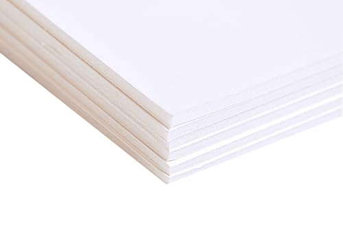 Clairefontaine - Ref 93617C - Skumbaksida kartong (15 ark) - A1-storlek, lätt och styv, 3 mm tjock - lämplig för dekoration, modelltillverkning och inramning