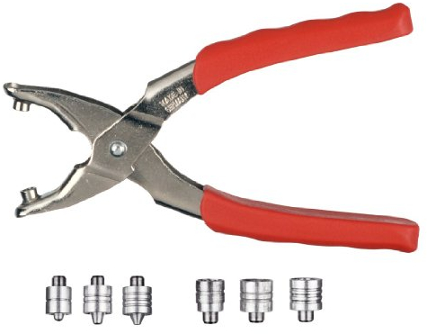 Connex COXT194150 Ösenzange mit auswechselbaren Einsätzen 4.5-5.0 - 5.5 mm