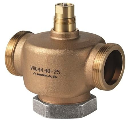 2-way valve with threaded valve Art. VVG44.20-6.3 DN: 20 Bronze body
