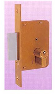 Ezcurra M29379 - Cerradura embutir hierro latonado 4200-50
