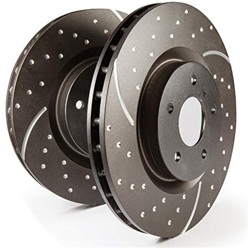 EBC Brakes GD1153 3GD Series Sport-Rotor mit Noppen und Schlitzen
