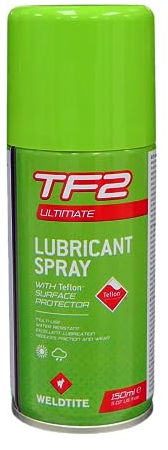 WELDTITE TF2 Ultimate Aerosol Lubricant Spray With Teflon Surface Protector - Water Resistant Lube, 150 ml