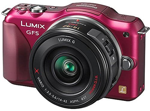 Panasonic Lumix DMC-GF5XEG-W systemkamera/12 megapixel/7,5 cm (3 tum) pekskärm/full HD-video/bildstabilisator