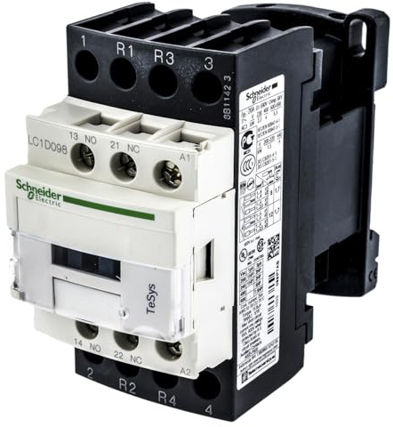 Schneider Electric LC1D098P7 TeSys D, Contactor, 4P(2NA + 2NC) AC-1, <=440 V 20 A, bobina 230 V CA