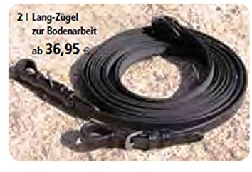 Barefoot Langzügel 6m – Rutschfester Bodenarbeitszügel aus Nylon mit Super-Grip & Lederenden – ideal für Langzügelarbeit & Bodenarbeit bei Pferden