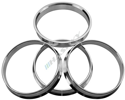 HASKYY 4 Zentrierringe 76.0-72.6 aus Alu // Aluminium in diversen Größen zur Auswahl