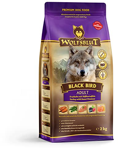 Wolfsblut - Black Bird Adult - 2 kg - Truthahn - Trockenfutter - Hundefutter - Getreidefrei