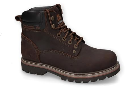 Dockers by Gerli Herren Combat Boots, Männer Sport- & Outdoorschuhe,wasserabweisend,Sportschuhe,Trainingsschuhe,Cafe,42 EU