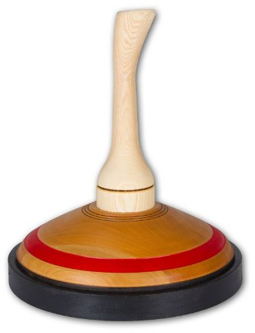 Drechslerei WIMMER Holzeisstock für Herren Colour (rot)