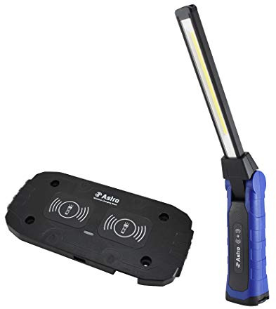 Astro Tools 52SLC Lampe LED pliante double face avec socle de chargement sans fil 500 x 2 lumens