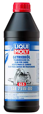 LIQUI MOLY Getriebeöl (GL5) 75W-80 | 1 L | Getriebeöl | Hydrauliköl | Art.-Nr.: 3658