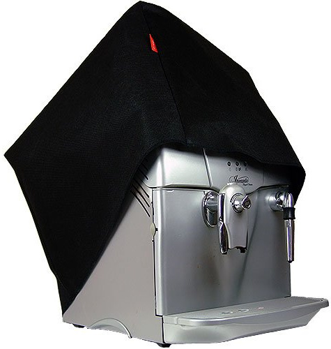 ROTRi dimensionally Accurate dust Protection Cover for Coffee Machine DeLonghi MAGNIFICA S ECAM 22.110.B & 22.110.SB - Black. Made in Germany