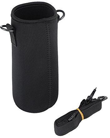 Garosa Flaschenhülle Isolierte Neopren Wasserflaschenhalter Abnehmbare Flasche Tragetasche Tasche mit Schultergurt für Outdoor Camping Wandern Angeln(#2)