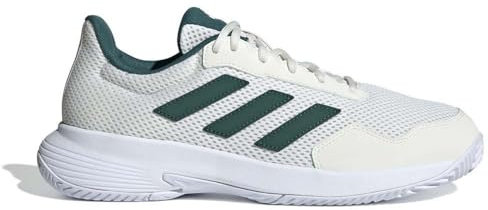 adidas Unisex Court Spec 2 Tennis Shoes Tennisschuhe, Off White/Collegiate Green/Cloud White, 40 2/3 EU