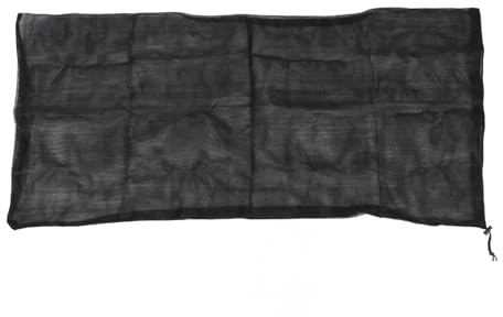 RASTKY Sac en Filet de Remplacement, Sac de Collecte de Copeaux de Bois Robuste pour Broyeur de Feuilles de 24x48 Pouces, Jardin Extérieur