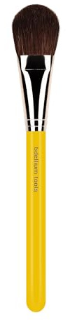 Bdellium Tools Professional Makeup Brush - Studio Series 960 Precision Blusher - With Mix of Soft Synthetic & Natural Fibers, For Pop of Color to the Cheeks (Yellow, 1pc)