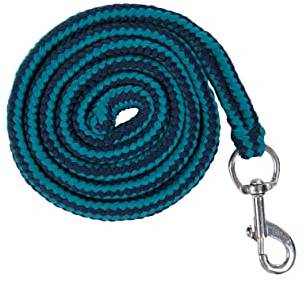 HKM 10733 Halfterset, Halfter Fliegenfransen Strick 180cm Karabiner, Pony VB WB
