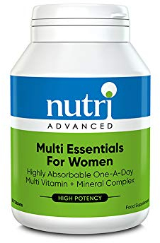 Metagenics Multi Essentials for Women Multivitamin with Iron - 29 Vitamins & Minerals for Women - Vegetarian and Vegan - 60 Tablets