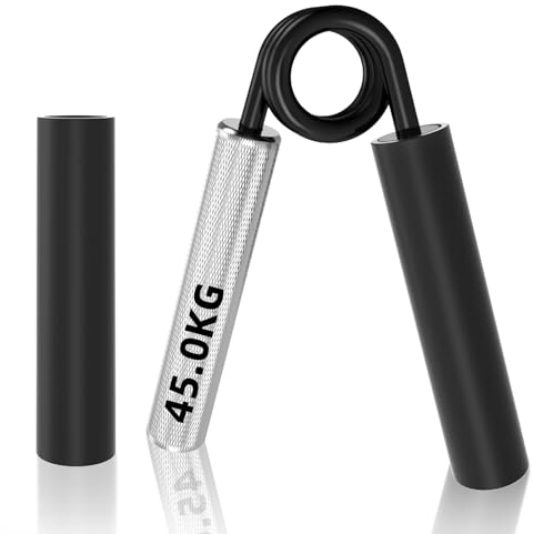 Kasifei Handtränare i metall, 45 kg handtränare, underarmstränare, handtag handledstränare, träningsutrustning för hemmet