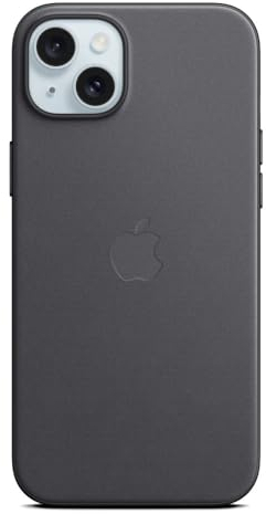 Apple iPhone 15 Plus FineWoven Case with MagSafe - Black 