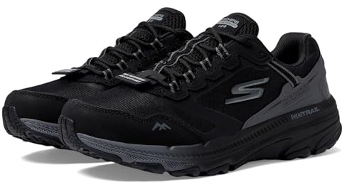 Skechers Go Run Trail Altitude 2.0 Pine Ridge wasserdichter Wanderschuh für Damen, Schwarz/Dunkelgrau, 38 EU