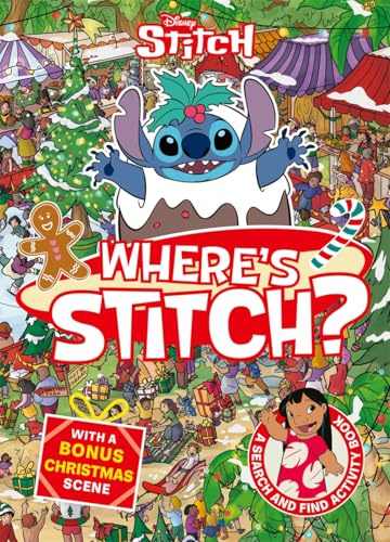 Where's Stitch? LIMITED CHRISTMAS EDITION: A Disney search-and-find activity book