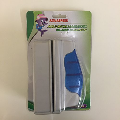 Finest-Filters Extra Large Floating Aquarium Algae Magnet Cleaner for Fish Tank Glass