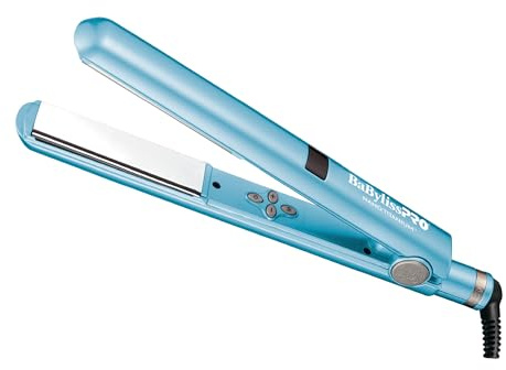 BaBylissPRO Nano Titanium Hair Straightener, 1 /25mm Flat Iron Digital Hair Straightener Iron for Professional Salon Results and All Hair Types
