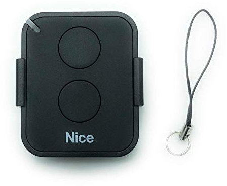 Nice FLO2RE Telecomando originale per porte automatiche, 2 pulsanti, 433,92 MHz, rolling code!! !